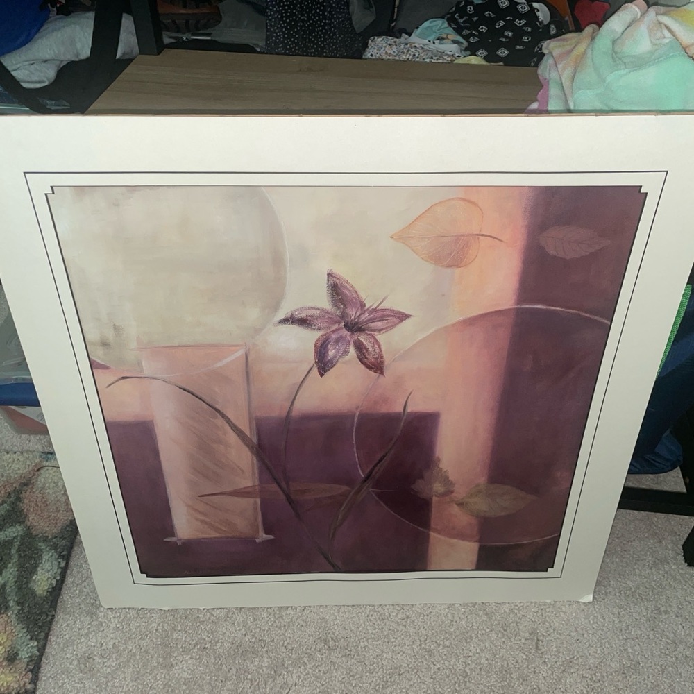 Abstract Floral Art Print